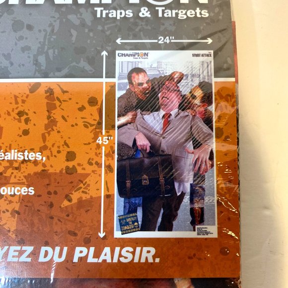 Champion Trap and Target Street Attack Zombie Target - poster size #4672 - Picture 3 of 7